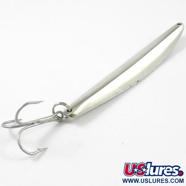 Bay de Noc Swedish Pimple Cucharilla, Níquel/Púrpura, 28g, #3202