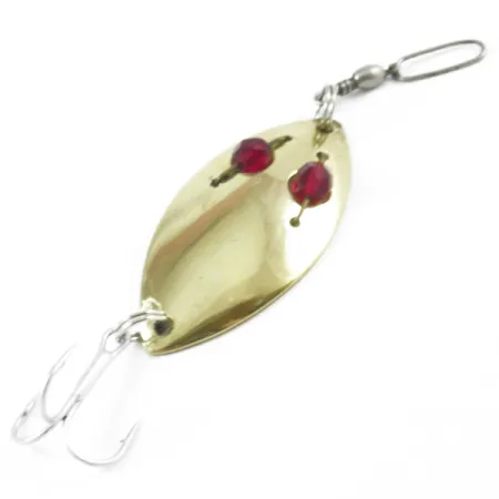 Hofschneider Red Eye junior Cucharilla, Gold / Red Eyes, 11g, #3216