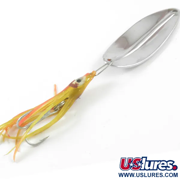 Cucharilla TODDCO Main liner Squid, Purpurina roja / Níquel, 14g, #3221