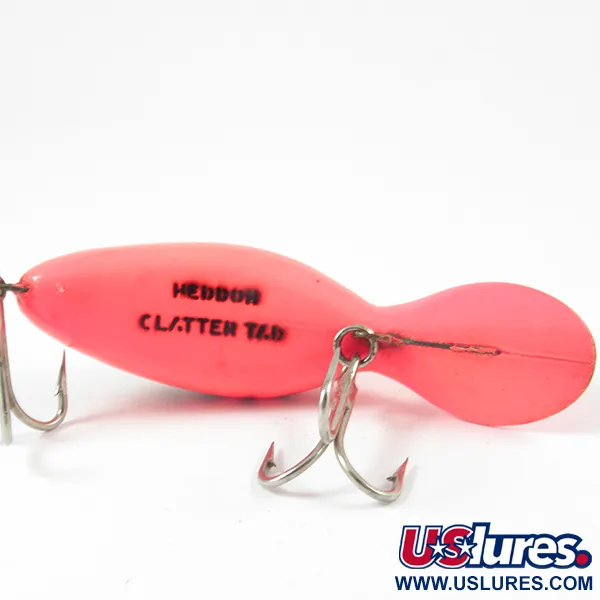 Heddon Tadpolly Clatter Tad Señuelo, Tigre Rojo / Negro, 10g, #3229