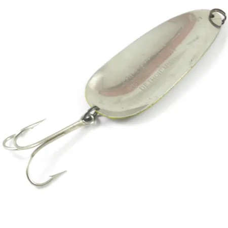 Cucharilla Eppinger Dardevle Huskie Junior, Verde/Amarillo/Níquel, 58g, #3233