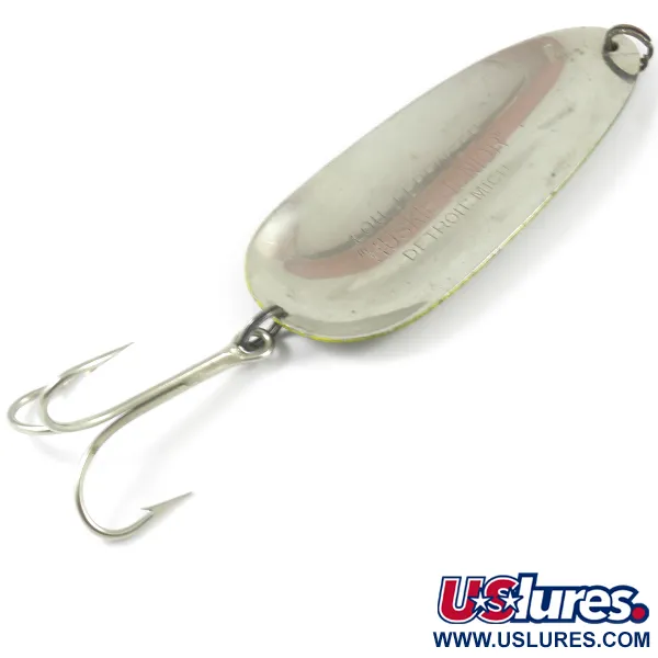 Cucharilla Eppinger Dardevle Huskie Junior, Verde/Amarillo/Níquel, 58g, #3233