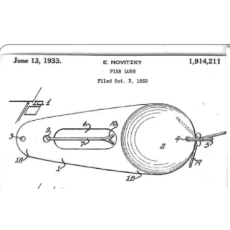 James Aitken Muskielure Cucharilla, Níquel, 21g, Silueta Pez, #11652