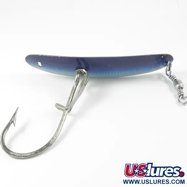 Pflueger Record Cucharilla, Azul / Níquel, 45g, Antihierba, #3236