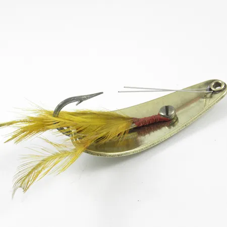 Weezel Rex Weedless Spoon Cucharilla, Latón, 12.5g, Plumas, #3237