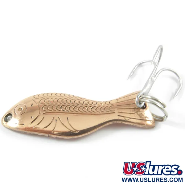 Al's Goldfish Cucharilla, Cobre, 4.5g, Grabado de escamas, #3243