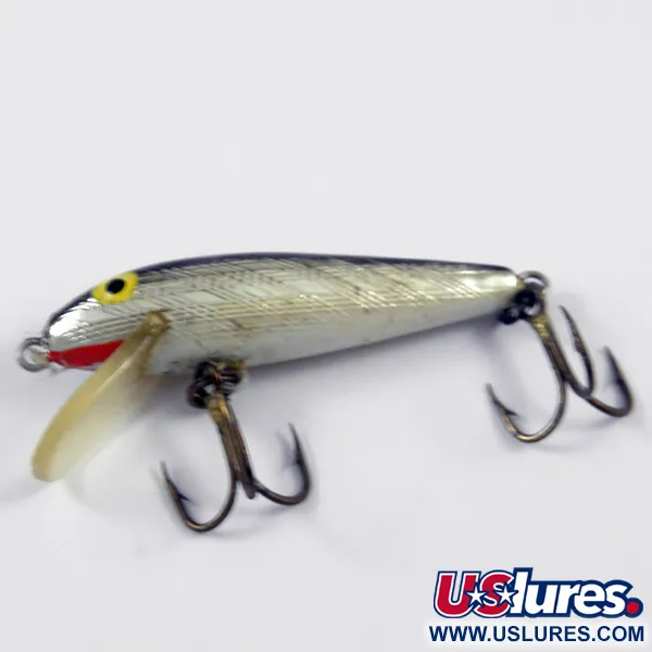 Rebel Floater Pez Artificial, Plata / Natural, 2g, Ultra-Light, #3268