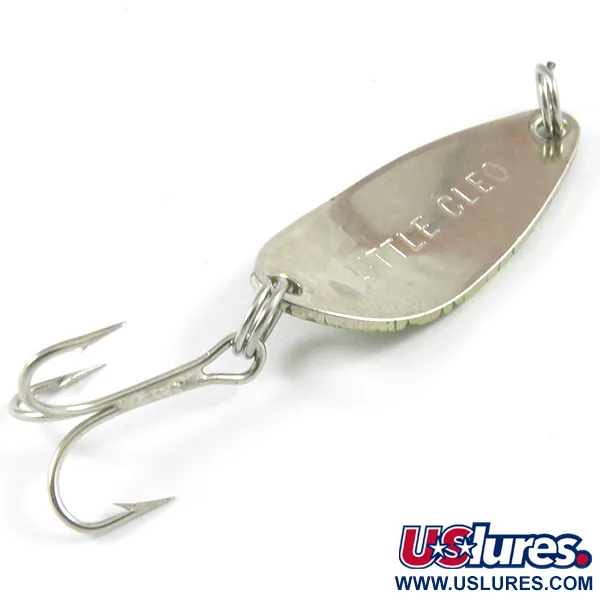 Seneca Little Cleo Cucharilla, Rana / Níquel, 4g, Vintage, #3273