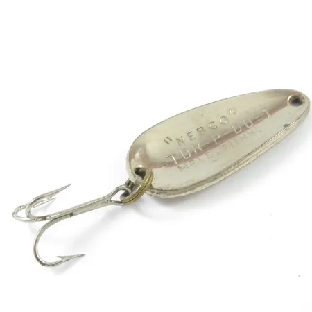 Cucharilla Nebco Tor-P-Do 1, Níquel martilleado, 7g, Vintage, #3277