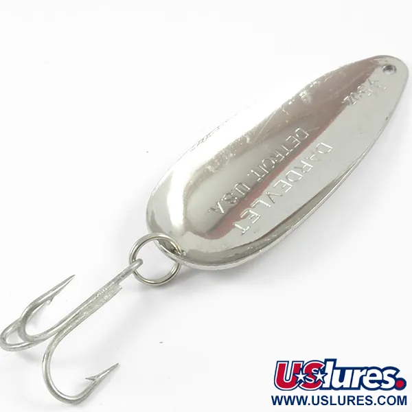 Dardevle Dardevlet Cucharilla, Níquel, 21g, Acabado Espejo, #3280