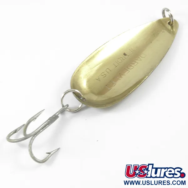 Eppinger Dardevle Dardevlet Cucharilla, Latón, 21g, Vintage, #3282