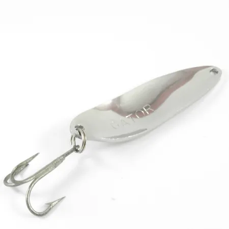 Gator Cucharilla Ondulante, Níquel, 35g, Acero Inox, #3286