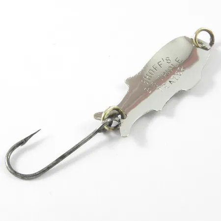 Shoff's Big Tripple Teazer Cucharilla, Níquel, 2,5g, Vintage, #3295