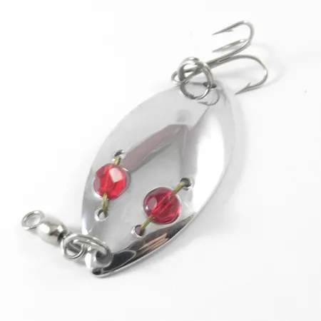 Cucharilla Hofschneider Red Eye junior, Níquel, 6,5g, Ojos Rojos, #3301