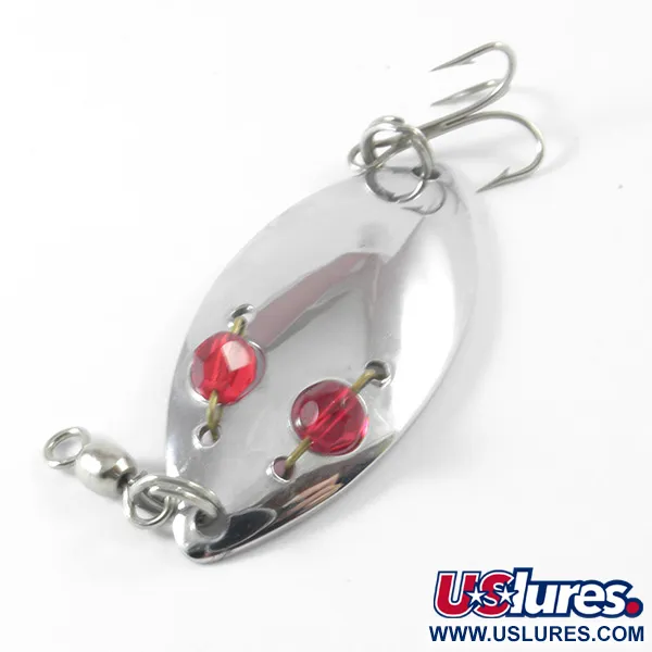 Cucharilla Hofschneider Red Eye junior, Níquel, 6,5g, Ojos Rojos, #3301