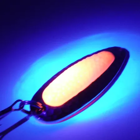 Cucharilla Blue Fox Pixee UV 3315, Oro / Rojo, 14g, Inserto UV, #3315