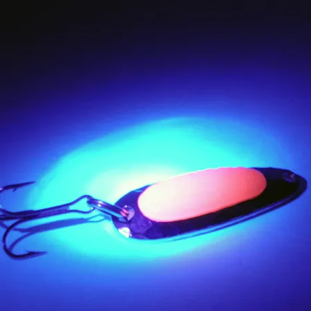 Blue Fox Pixee UV 3317 Cucharilla, Níquel Martillado, 4.5g, UV, #3317