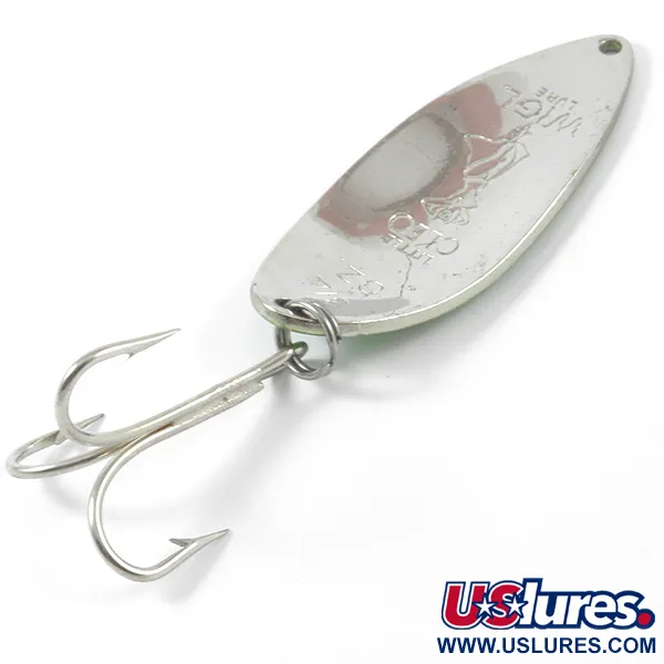 Seneca Little Cleo Cucharilla, Verde/Níquel/Rojo, 21g, Hula Girl, #3325