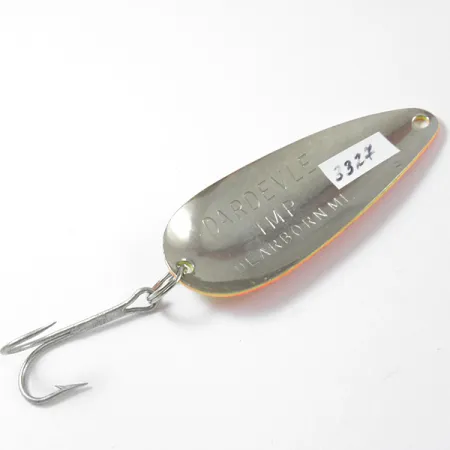 Dardevle Imp Cucharilla, Bright Rainbow / Nickel, 11g, Clásica, #3327