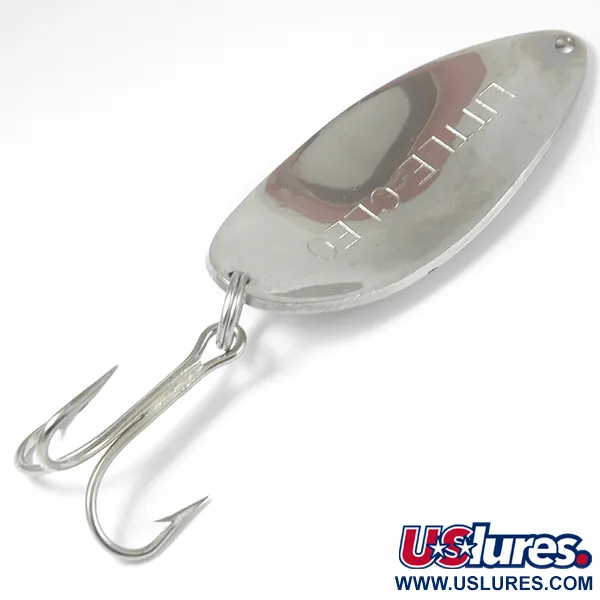 Acme Little Cleo Cucharilla, Níquel / Azul, 35g, Distancia, #3329