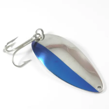 Acme Little Cleo Cucharilla, Níquel / Azul, 35g, Distancia, #3329