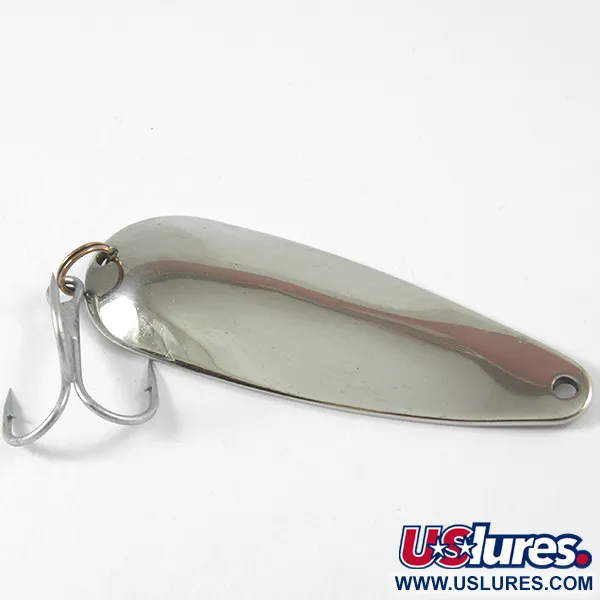 Weller GYPSY KING 0 Cucharilla, Níquel, 11g, Vintage USA, #3334