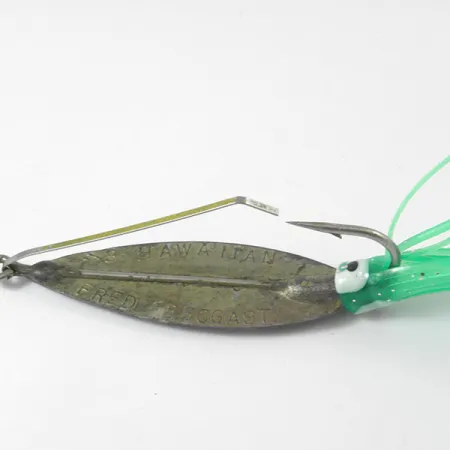 Weedless Fred Arbogast 3 Hawaiian Glow Cucharilla, 16g, Antialgas, #3338