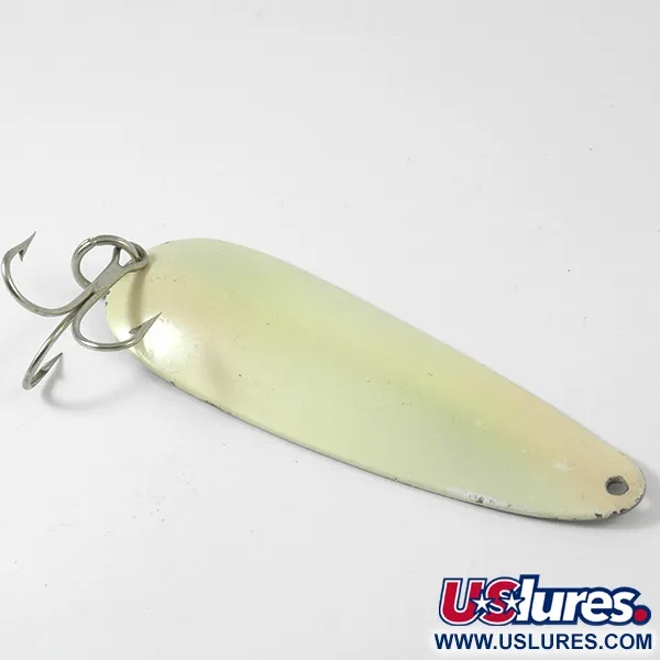 Cucharilla Eppinger Dardevle, Ivory/Nickel, 28g, Sello Detroit, #3344