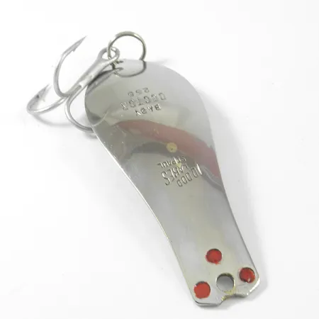 10,000 Lakes Little Doctor 265 Cucharilla, Níquel / Rojo, 10g, #3346