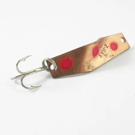 Z-RAY Lures Z-Ray Cucharilla, Cobre, 3.6g, Perfil Offset, #3366