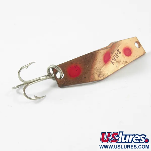 Z-RAY Lures Z-Ray Cucharilla, Cobre, 3.6g, Perfil Offset, #3366