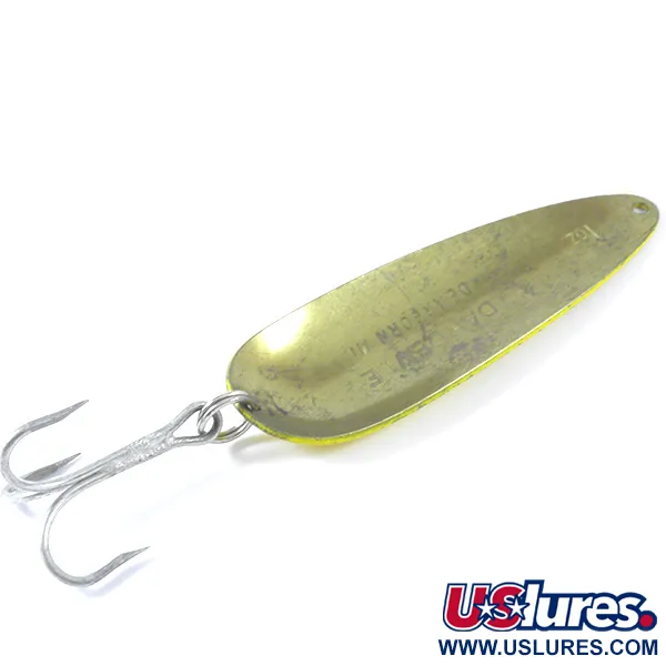 Cucharilla Eppinger Dardevle, Five of Diamonds, 28g, Latón, #3382