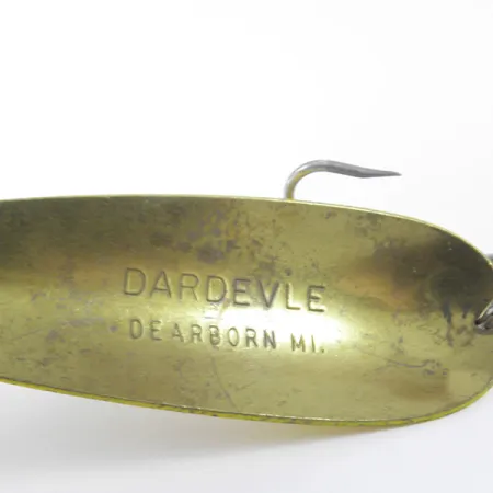 Cucharilla Eppinger Dardevle, Five of Diamonds, 28g, Latón, #3382