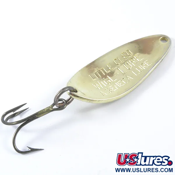 Cucharilla Seneca Little Cleo, Oro / Amarillo, 7g, Vintage, #3383
