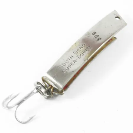 South Bend Super-Duper 506 Cucharilla, Níquel, 7g, Curva en U, #3393