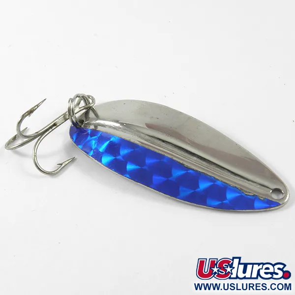 TODDCO Main liner Cucharilla, Níquel / Azul, 12,5g, Vintage, #3395