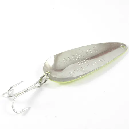 Eppinger Dardevle Imp 3407 Cucharilla, Amarillo/Verde/Níquel, 11g, #3407