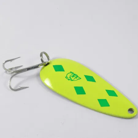 Eppinger Dardevle Imp 3407 Cucharilla, Amarillo/Verde/Níquel, 11g, #3407