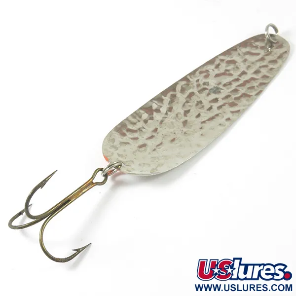 Acme Looter UV Cucharilla curricán, Plata martilleada, 8g, UV, #3428