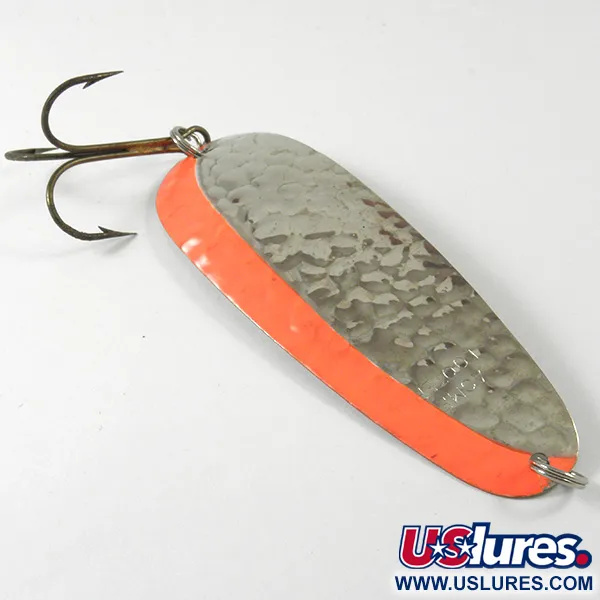 Acme Looter UV Cucharilla curricán, Plata martilleada, 8g, UV, #3428