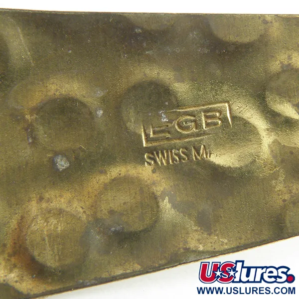 Cucharilla EGB, Plata/Latón plateado, 9g, martillada a mano, #3429