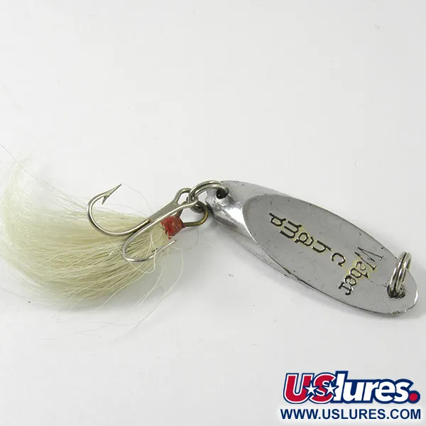 Weber MrChamp Cuchara, Níquel, 8g, potera con plumas, #3430