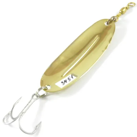 Williams Wabler W55 Lite Cucharilla Curricán, Oro, 7g, Nervadura, #3451