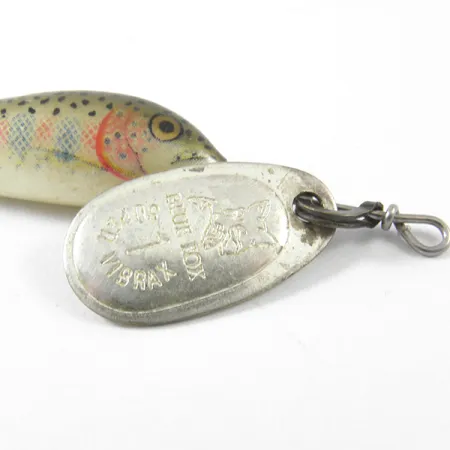 Blue Fox Vibrax Minnow Spin 1 Cucharilla, Plata / Trucha, 4g, #3462