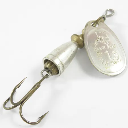 Blue Fox Super Vibrax 1 Cucharilla, Plata, 4g, Campana, #3468