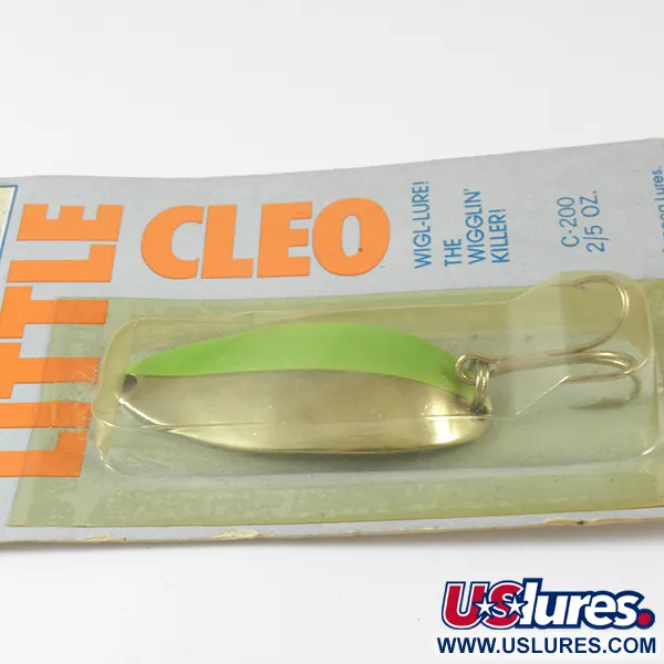 Seneca Little Cleo (Hula Girl) Cucharilla, Chartreuse, 14g, #3475