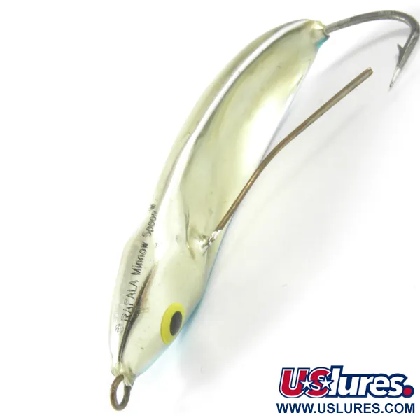 Weedless Rapala Minnow Spoon Cucharilla, Azul Metalizado, 10g, #3476