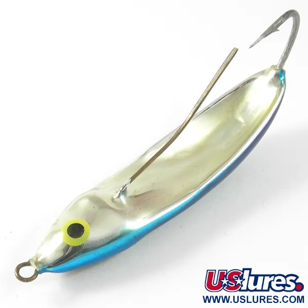 Weedless Rapala Minnow Spoon Cucharilla, Azul Metalizado, 10g, #3476