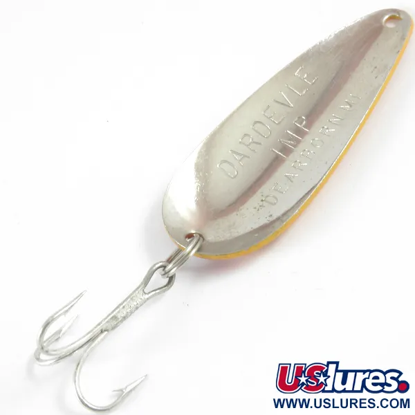 Cucharilla Eppinger Dardevle Imp, Naranja/Rojo/Níquel, 11g, #3502