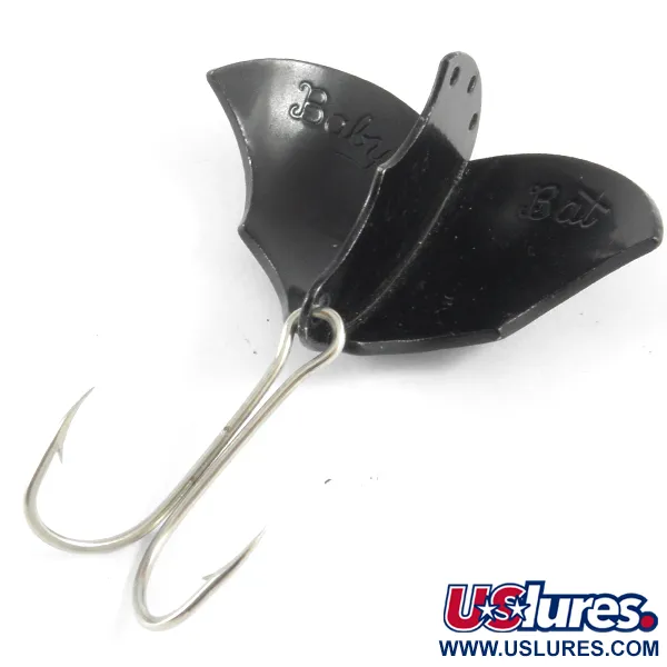 Harrison Industries Baby Bat Cucharilla, Negro, 14g, Alado, #3506